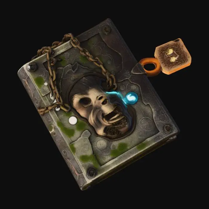 3D model for Book of Regret,
#Halloween2025#