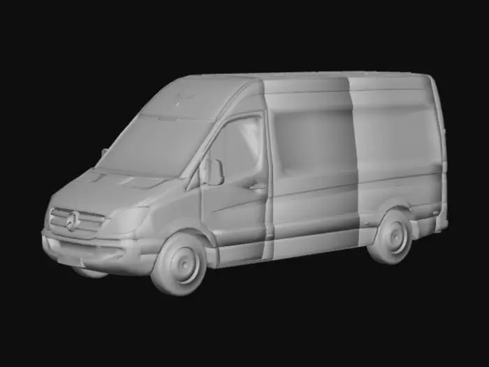 3D model for sprinter