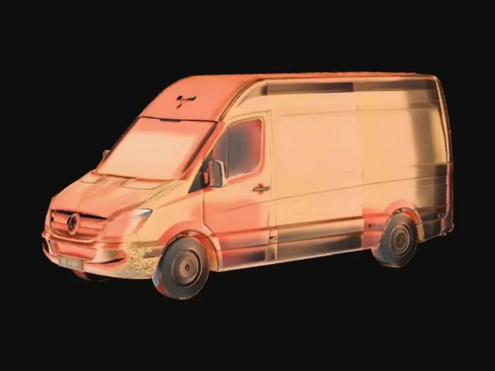 3D model for sprinter