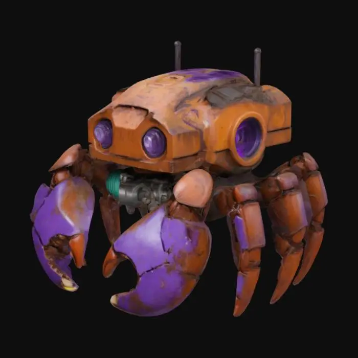 3D model for 机械螃蟹