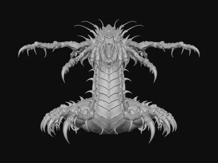 3D model for Limb centipede