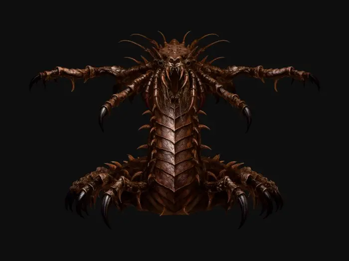 3D model for Limb centipede