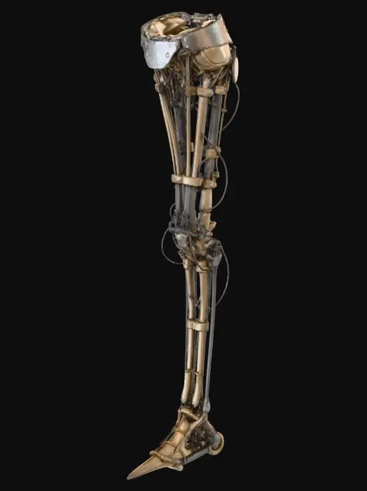 3D model for Clockwork Leg
