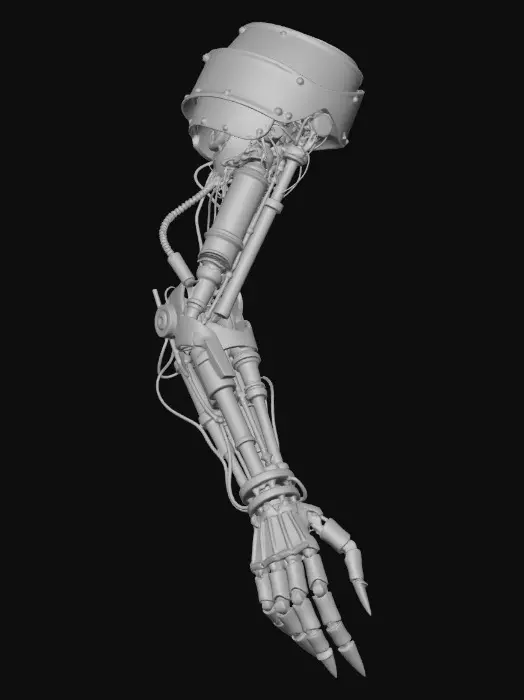 3D model for Clockwork arm 1.1