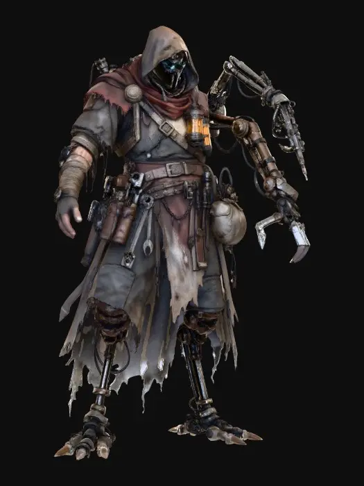 3D model for Rusted Reaper