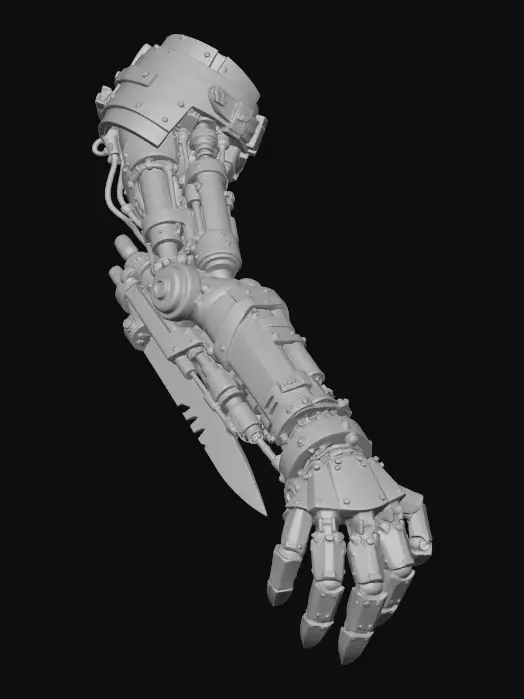 3D model for Ironclad Gauntlet