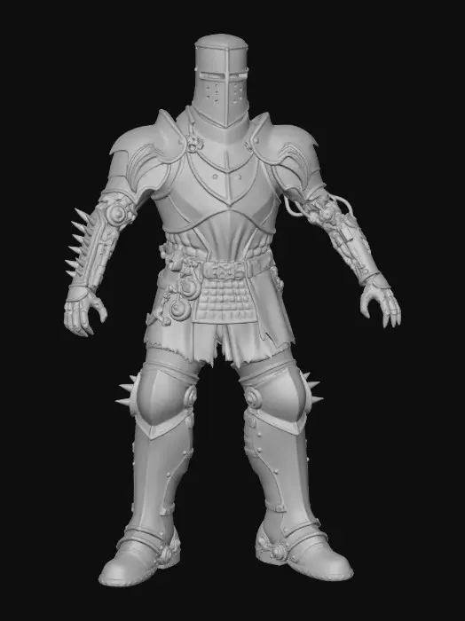 3D model for Captain Kronos