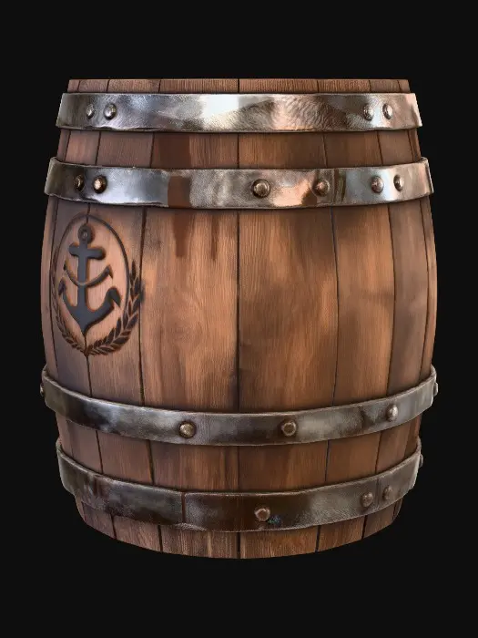 3D model for Anchor Barrel