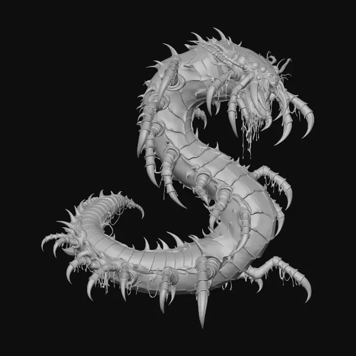 3D model for Limb centipede