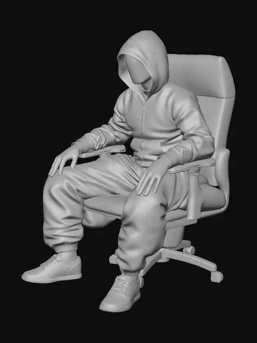 3D model for Solitude in Flames