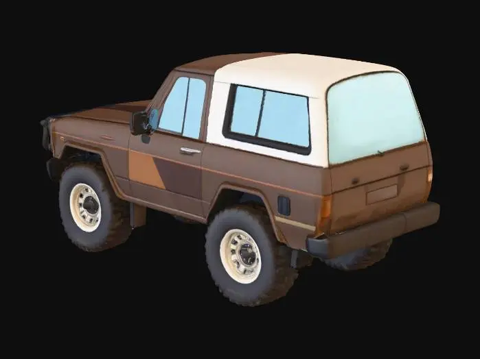 3D model for Desert Cruiser