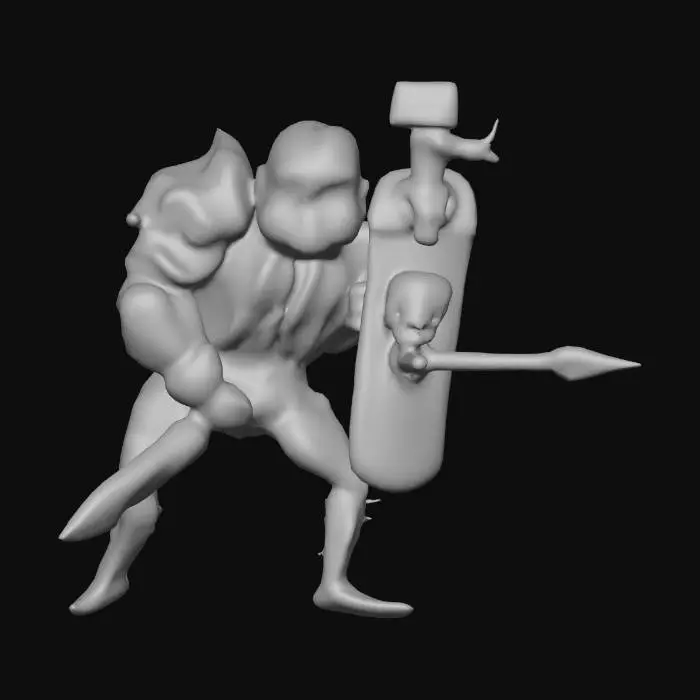 3D model for Warrior of the Unknown beer