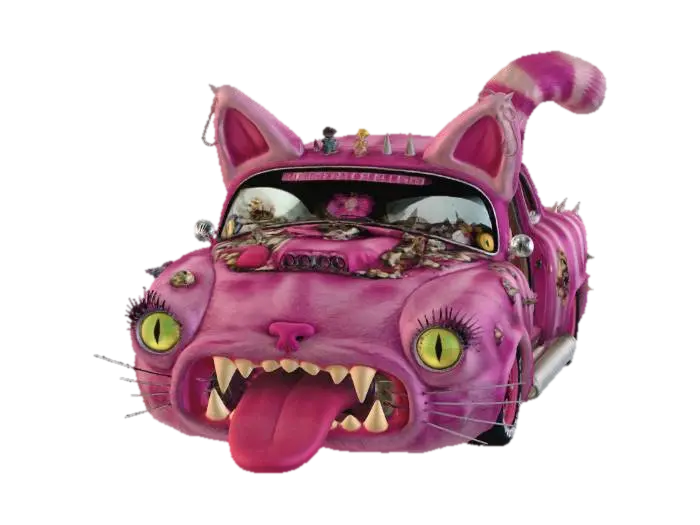 Modelo 3D de Meowvelous Monster Car - Cars2, gerado por IA