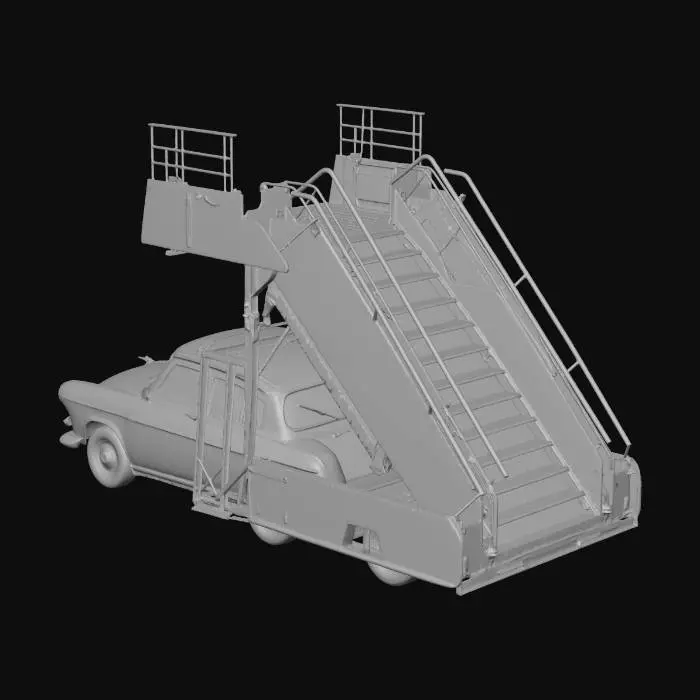 3D model for Stairway on Wheels
