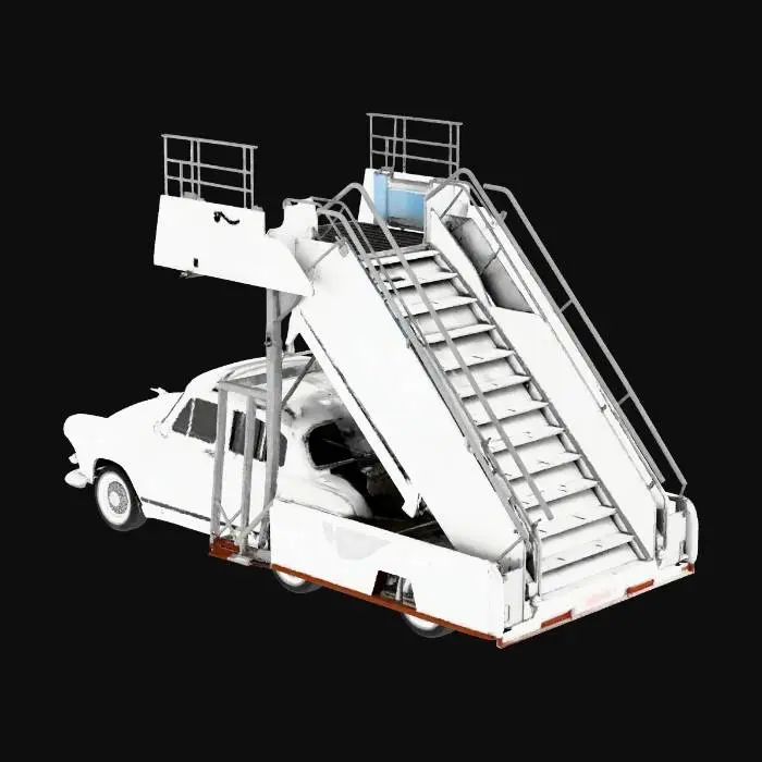 3D model for Stairway on Wheels