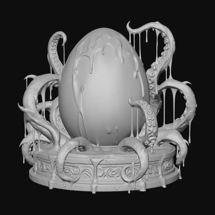 3D model for Eldritch Galaxy Egg, #EasterEgg2026#