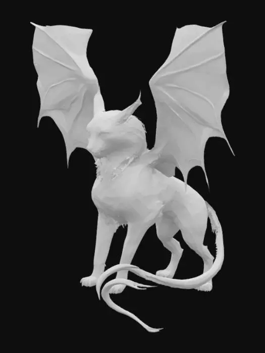 3D model for Celestial Guardian