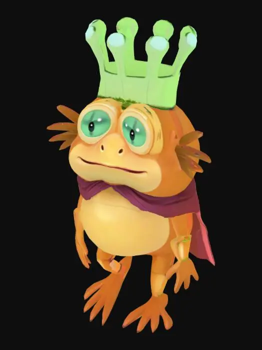 3D model for Frog King