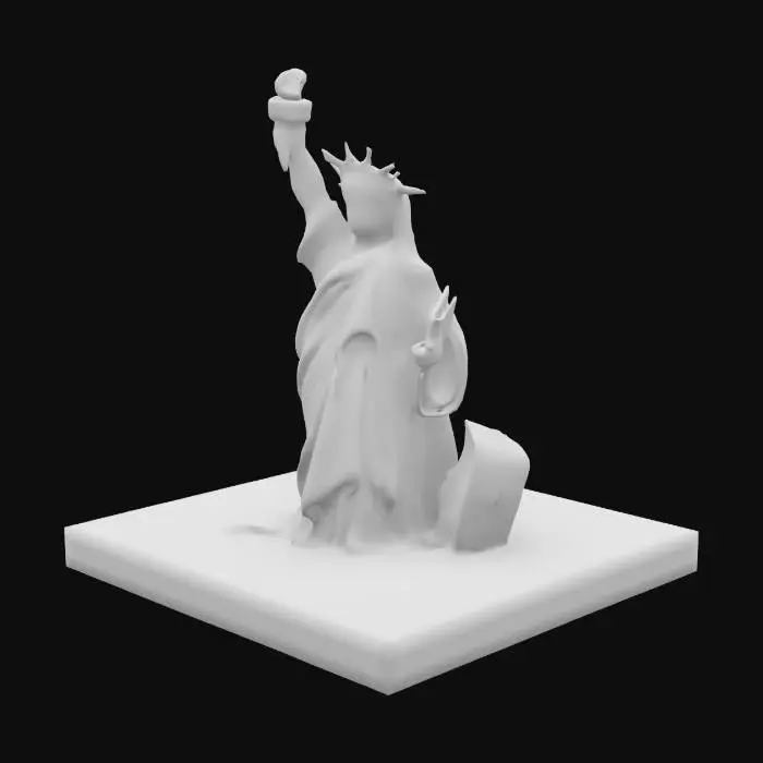 3D model for Liberty Cake Delight, #AroundTheWorld#