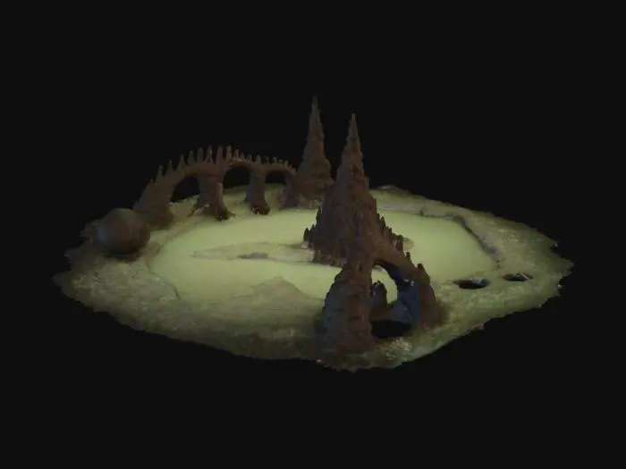 3D model for Sandcastle Spires