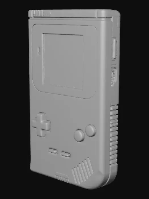 3D model for game boy