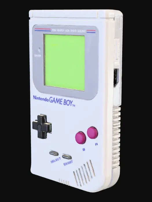 3D model for game boy