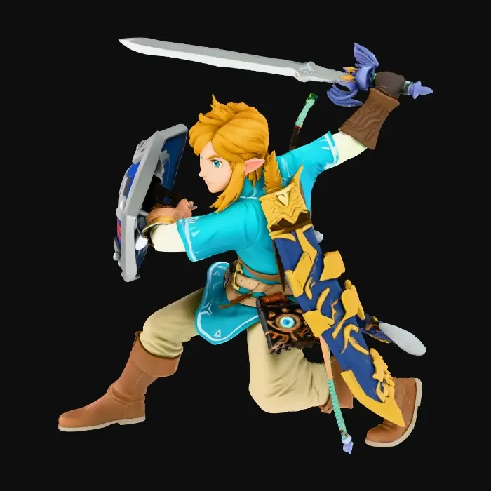 3D model for Heroic Warrior