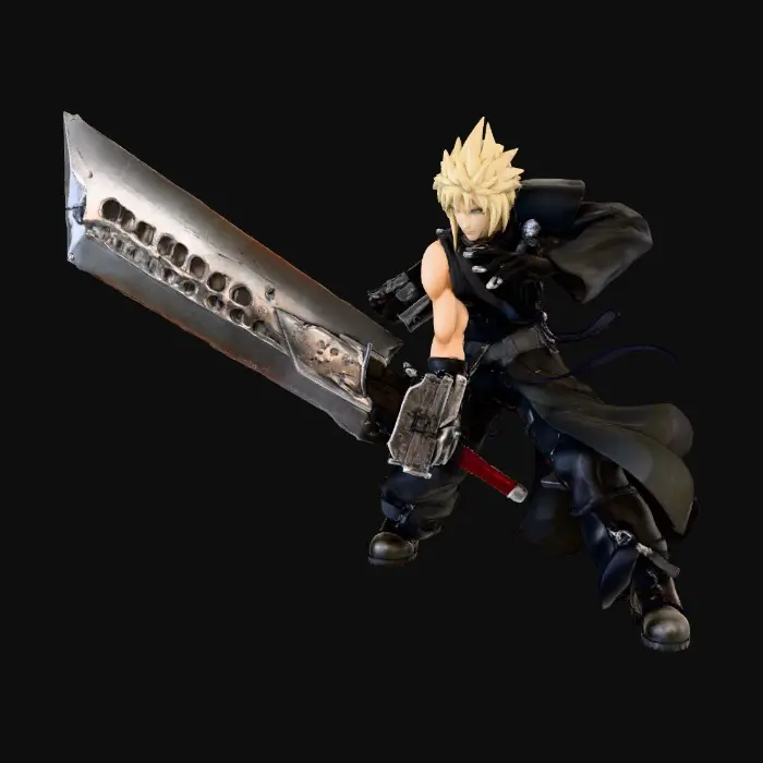 3D model for Warrior with a Giant Sword