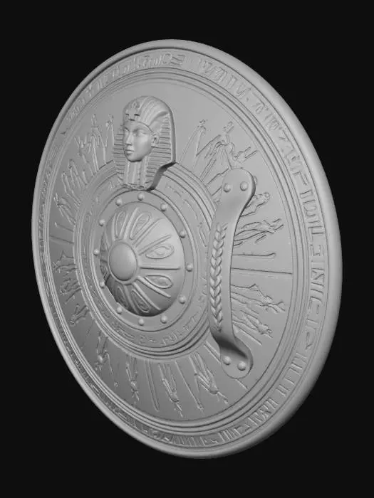 3D model for Egyptian King Shield