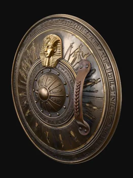 3D model for Egyptian King Shield