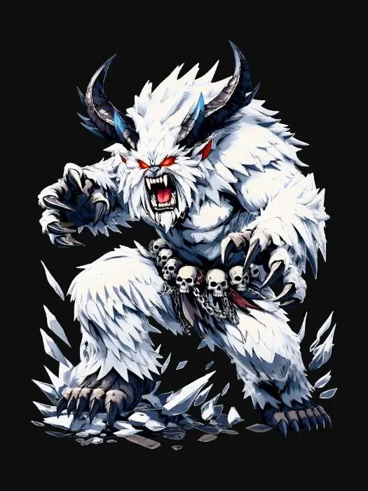 3D model for yeti