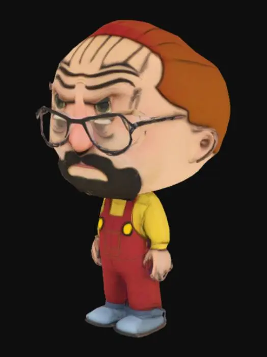 3D model for stewie 