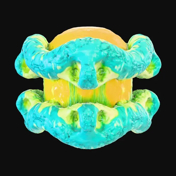 3D model for I need you to create a 3D model for a chylomicron. Use whatever information about 3D structure of chylomicron from articles and create one