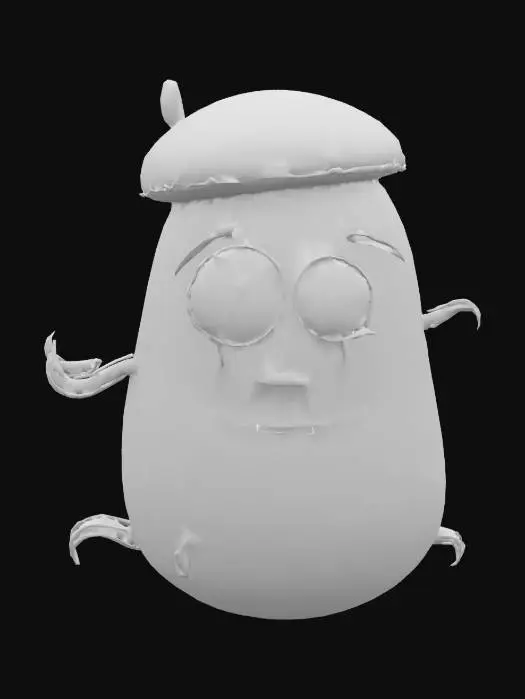 3D model for Potato Mime