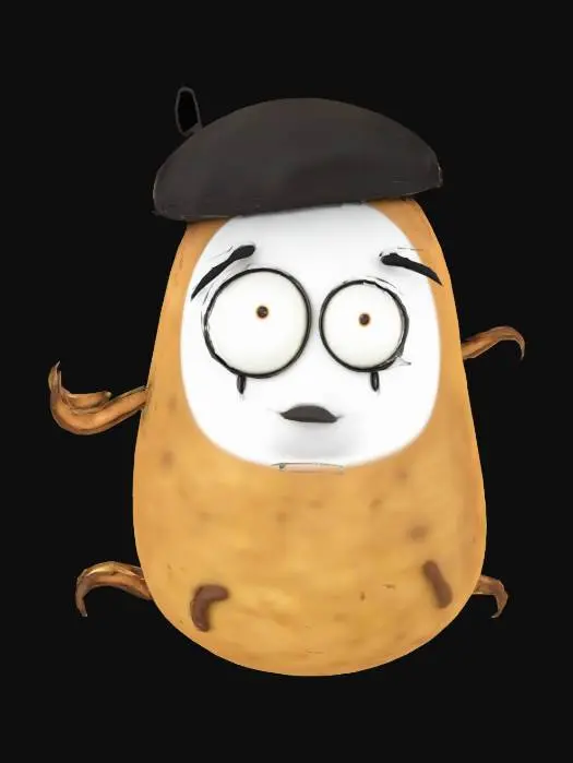 3D model for Potato Mime