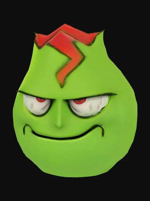 3D model for Grumpy guava lava