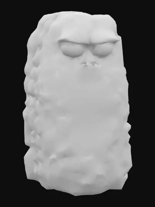 3D model for Tall nut