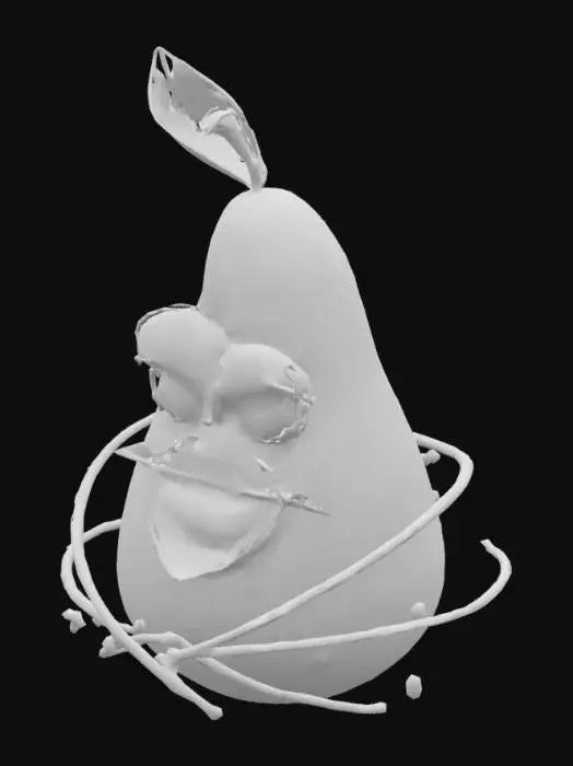 3D model for Energetic Avocado Creature