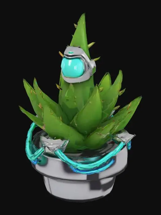 3D model for Space Aloe Vera