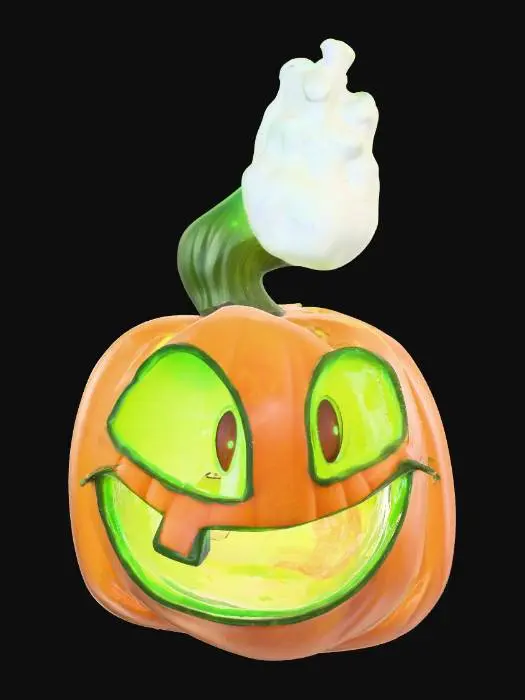 3D model for Pumpkin Glow