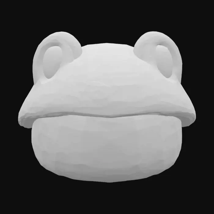 3D model for Mushroom Frog
