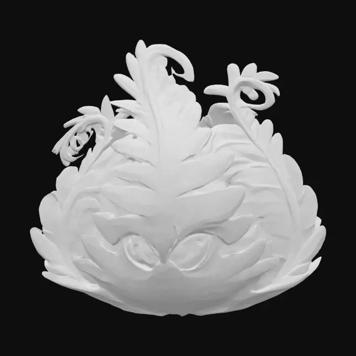 3D model for Blazing Foliage Fiend