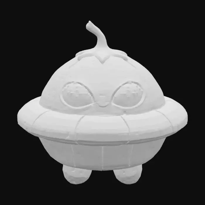 3D model for Pumpkin UFO