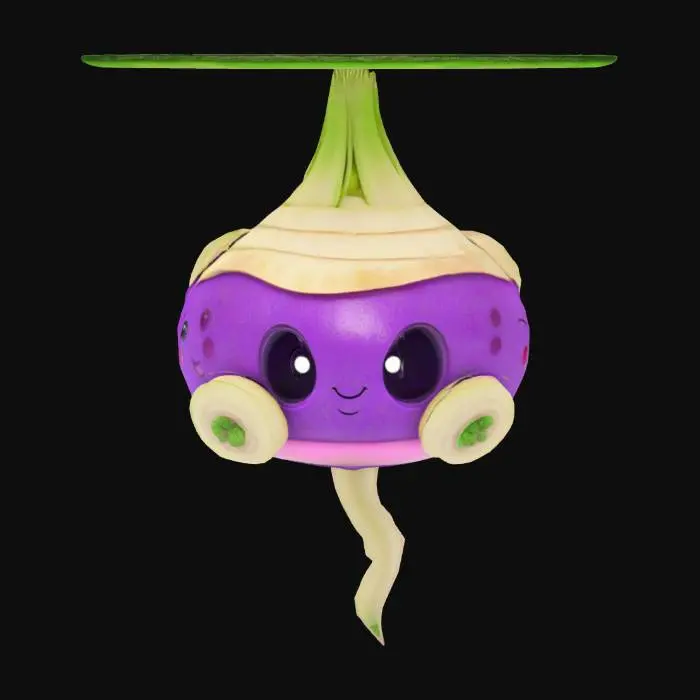 3D model for Turnip Sprite