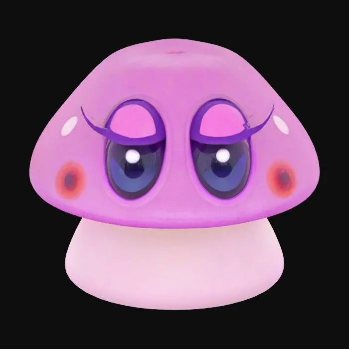 3D model for Blushing Shroom