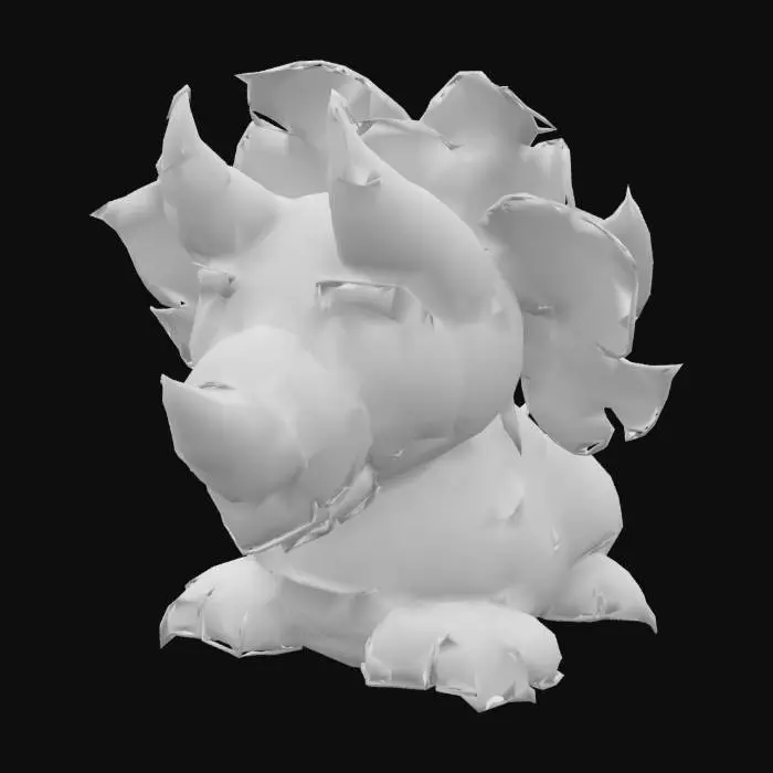 3D model for Carrot dinosaur