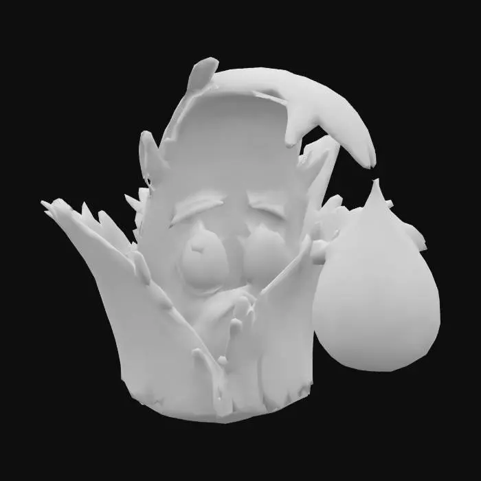 3D model for Aloe Buddy