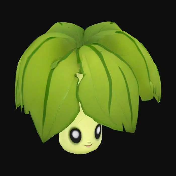 3D model for Cute Leafy Cap