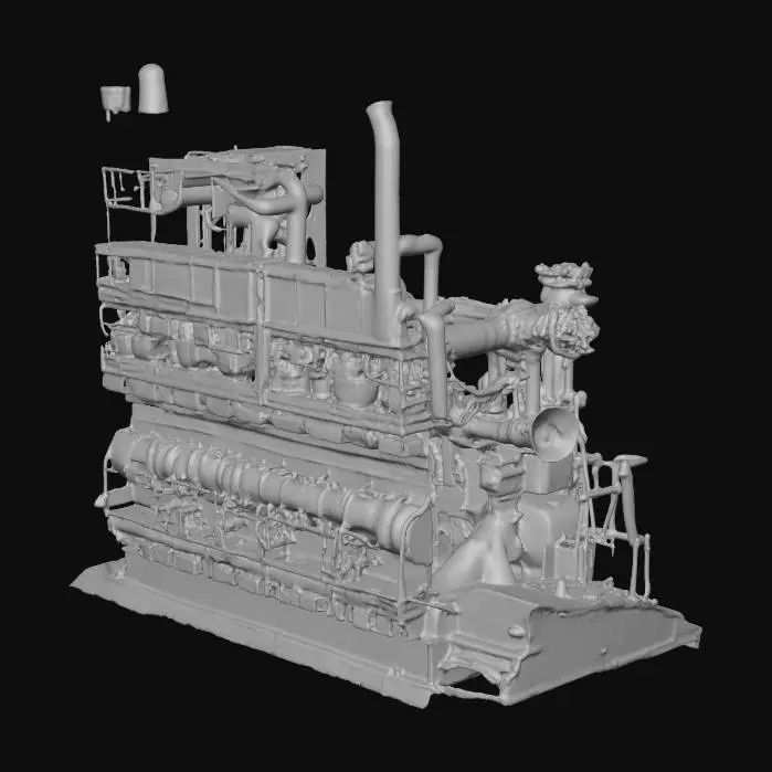 3D model for Industrial Ruins
