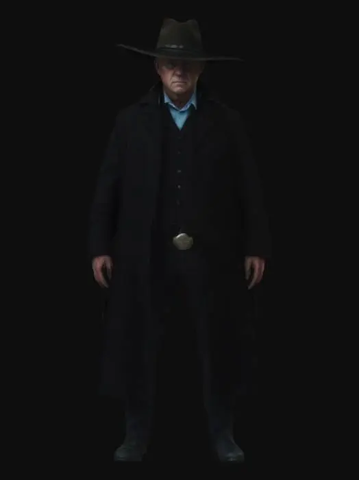 3D model for Judge Holden, from the book "Blood Meridian".